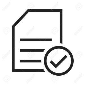 Checklist, items, task, list, document icon vector image. Can also be used for ecommerce, shopping, business. Suitable for web apps, mobile apps and print media.